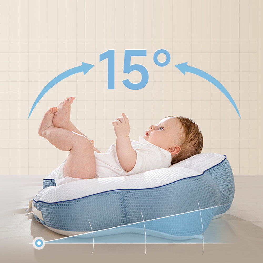 MomLittles Nursing Pillow for Breastfeeding, Multi-Use Infant Support Cushion