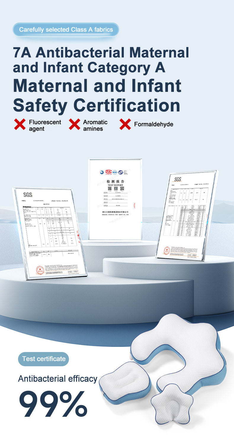 MomLittles Nursing Pillow for Breastfeeding, Multi-Use Infant Support Cushion