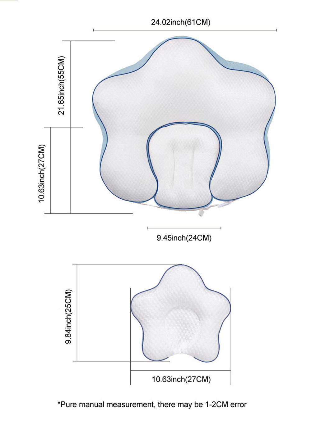 MomLittles Nursing Pillow for Breastfeeding, Multi-Use Infant Support Cushion