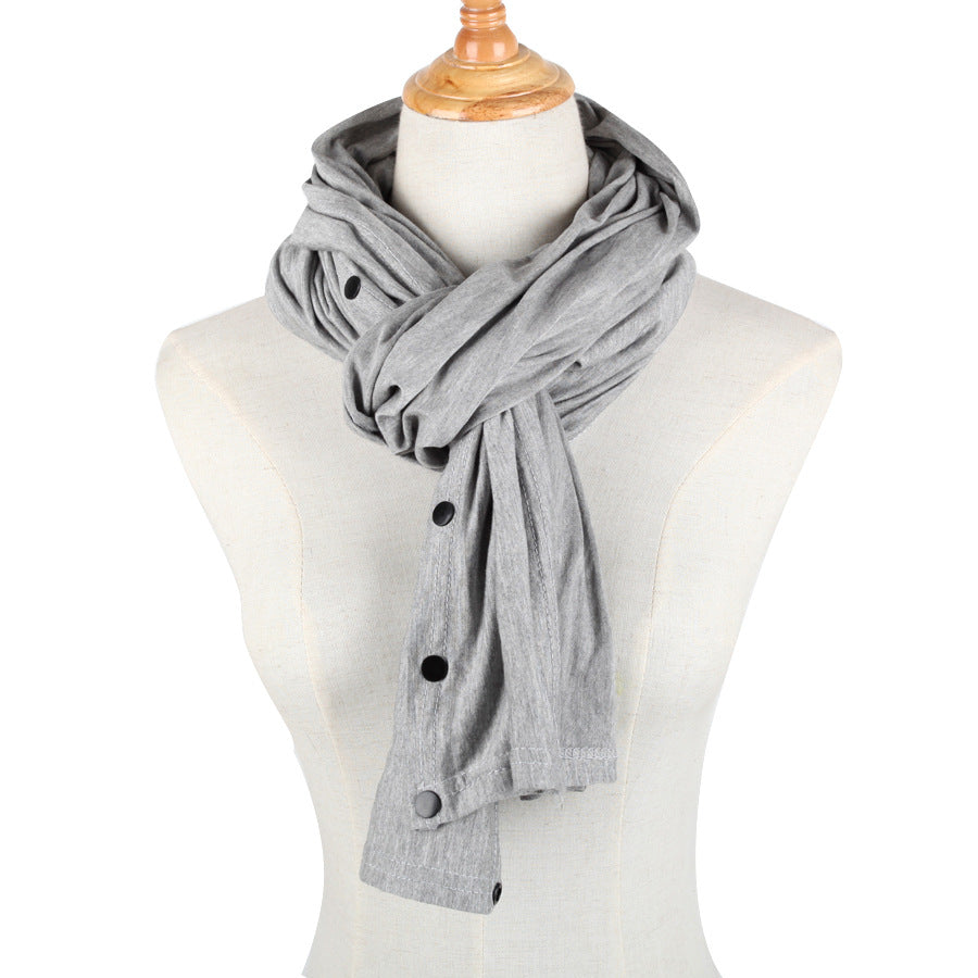 Multi-Use Nursing Cover Blanket, Warm Breastfeeding Shawl & Stroller Canopy