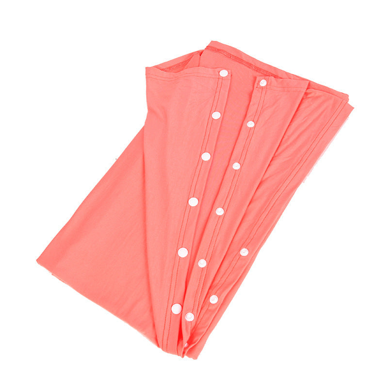 Multi-Use Nursing Cover Blanket, Warm Breastfeeding Shawl & Stroller Canopy