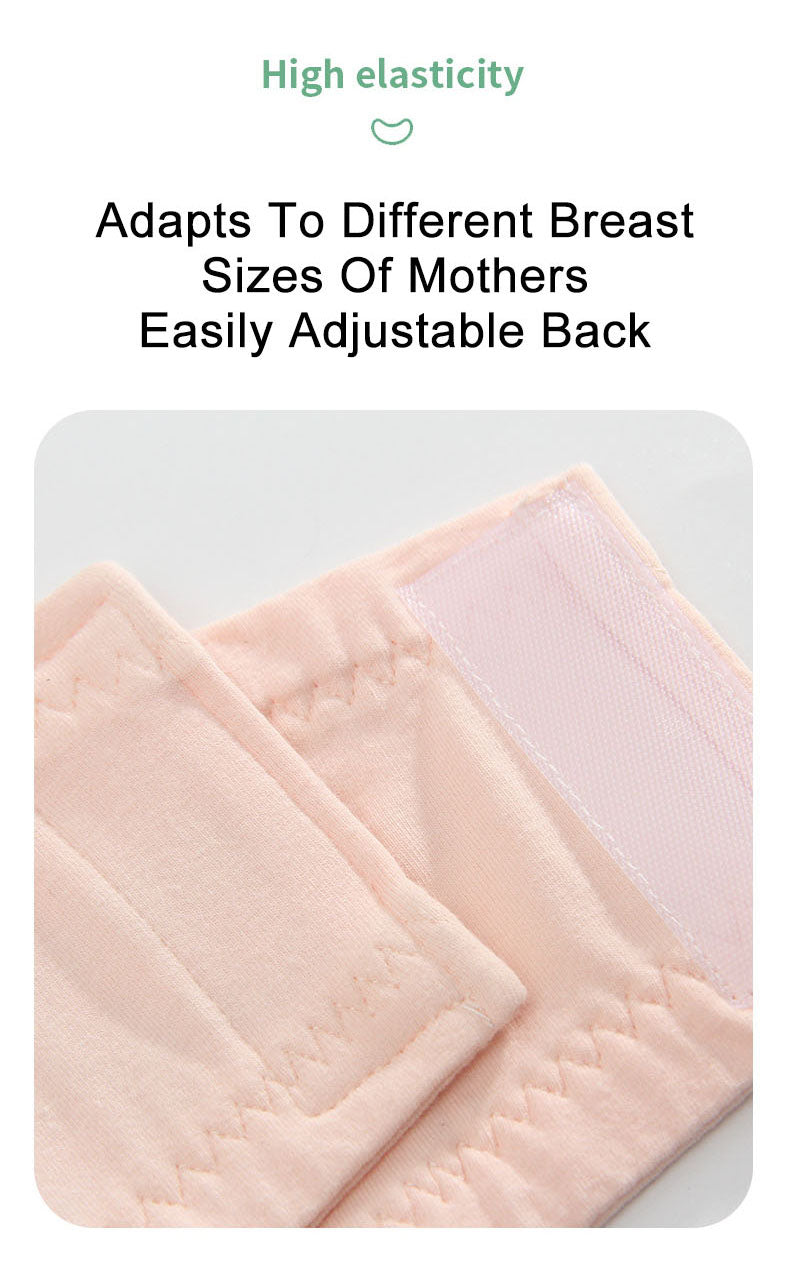 Hands-Free Pumping & Nursing Bra,Adjustable Cotton Support for All Sizes