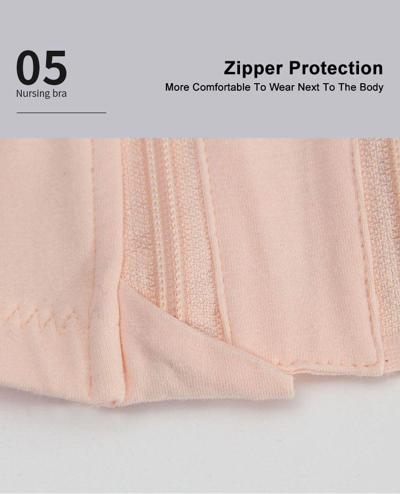 Hands-Free Pumping & Nursing Bra,Adjustable Cotton Support for All Sizes