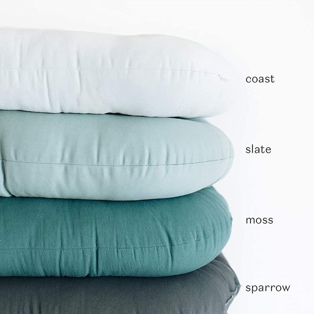 Breathable Baby Lounger Nest Snuggle Design,Portable Cotton Travel Bed for Newborn Co-Sleeping