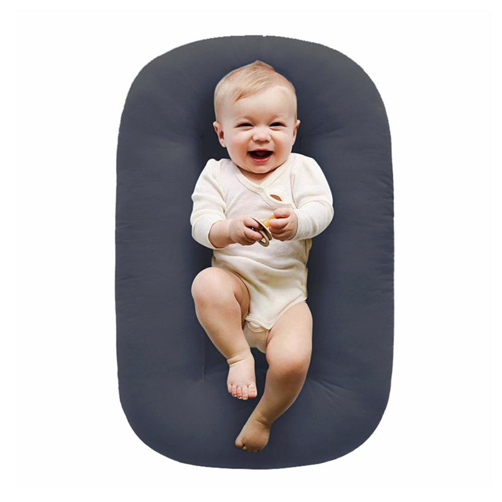 Breathable Baby Lounger Nest Snuggle Design,Portable Cotton Travel Bed for Newborn Co-Sleeping