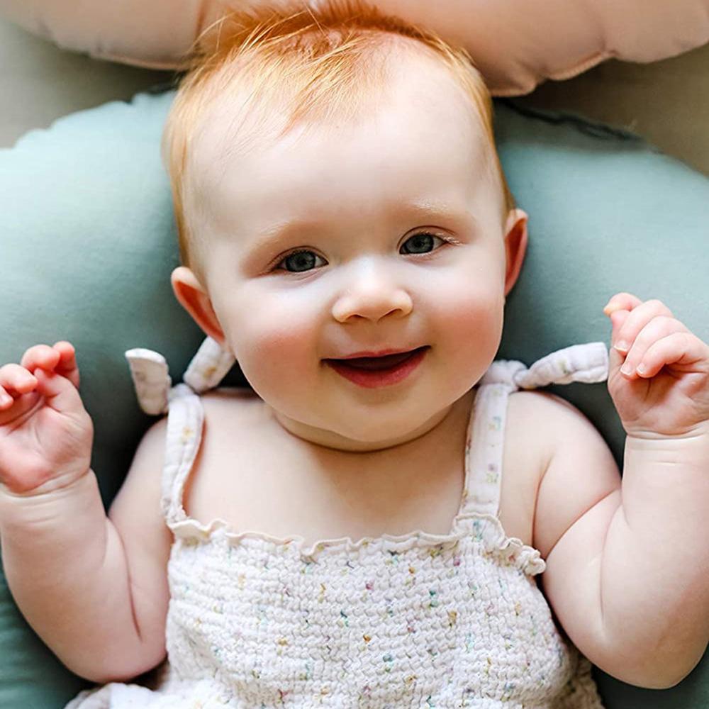 Breathable Baby Lounger Nest Snuggle Design,Portable Cotton Travel Bed for Newborn Co-Sleeping