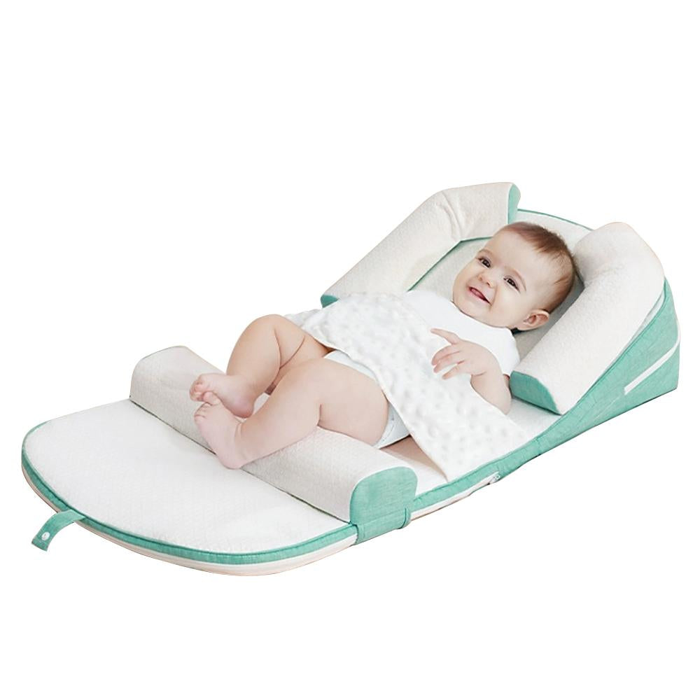 MomLittles Inclined Baby Nursing Pillow, Elevated Breastfeeding Support Wedge