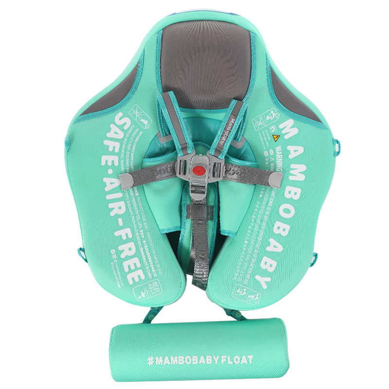 MomLittles Anti-Flip Baby Swim Float with Canopy, Butterfly Pool Float with Tail Non-Inflatable