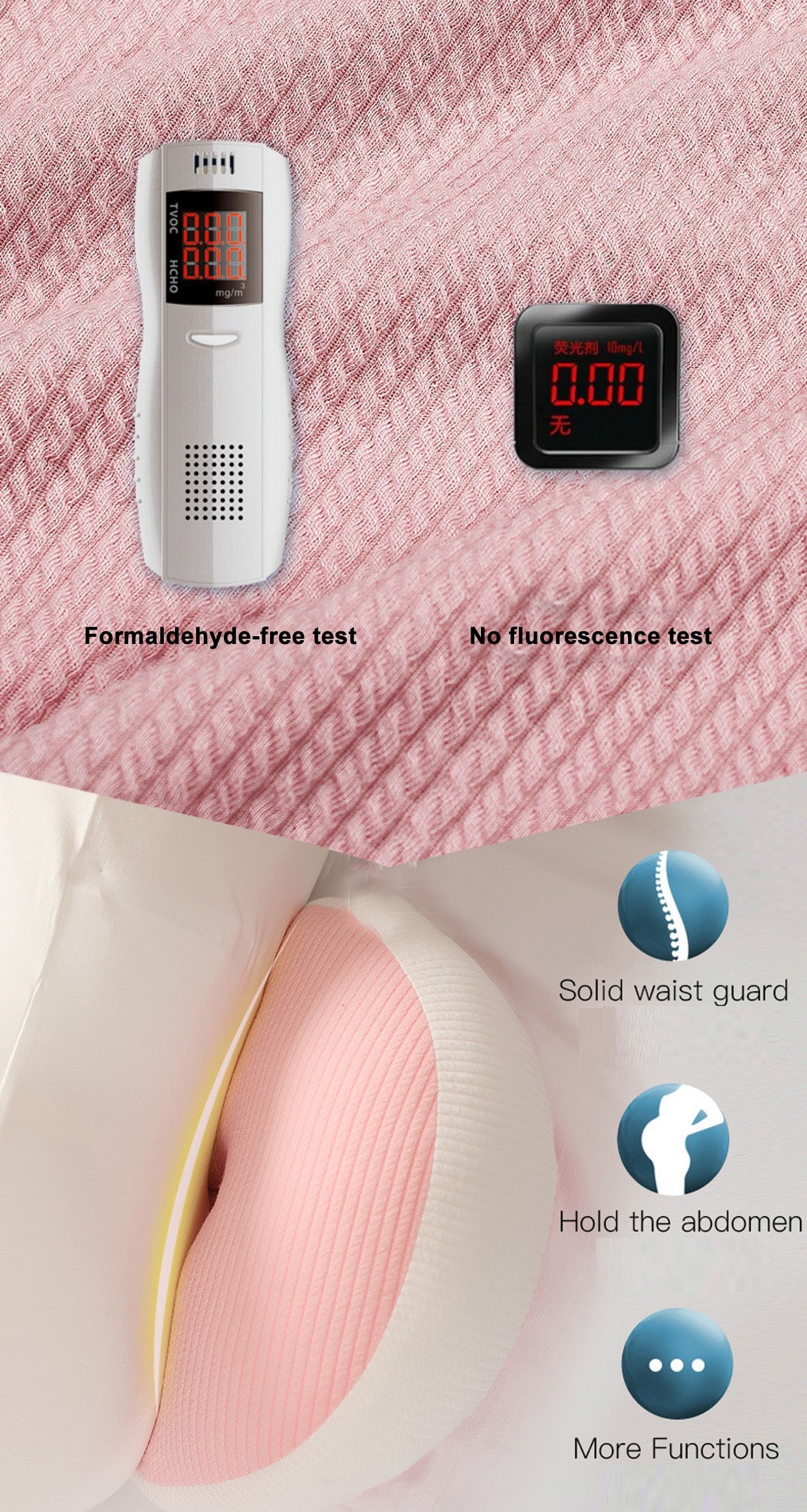 Side Sleeper Pregnancy Body Pillow,Breathable Maternity Cushion for Back Pain Relief