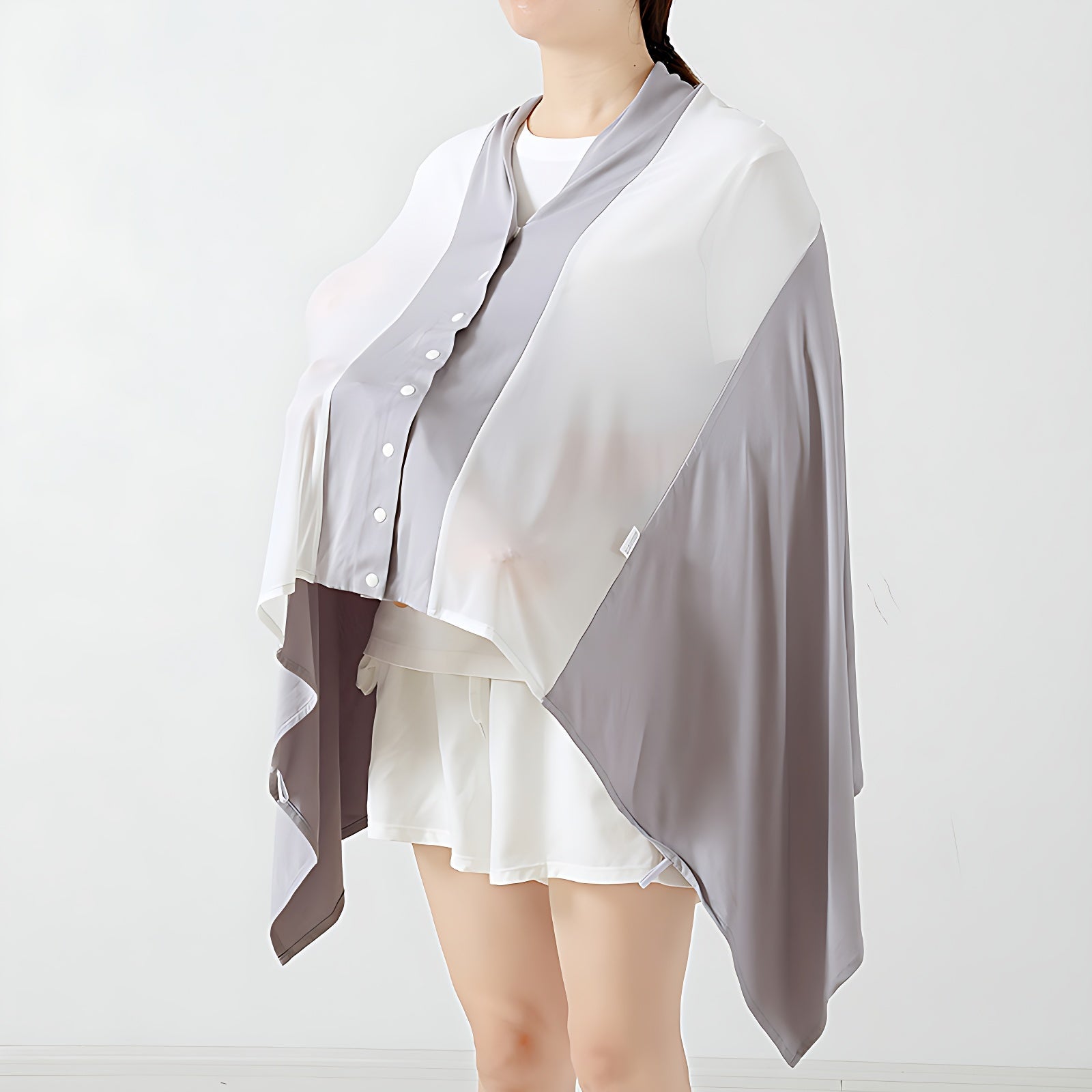 Soft Modal Nursing Scarf & Shawl, Breathable Breastfeeding Cover for Privacy