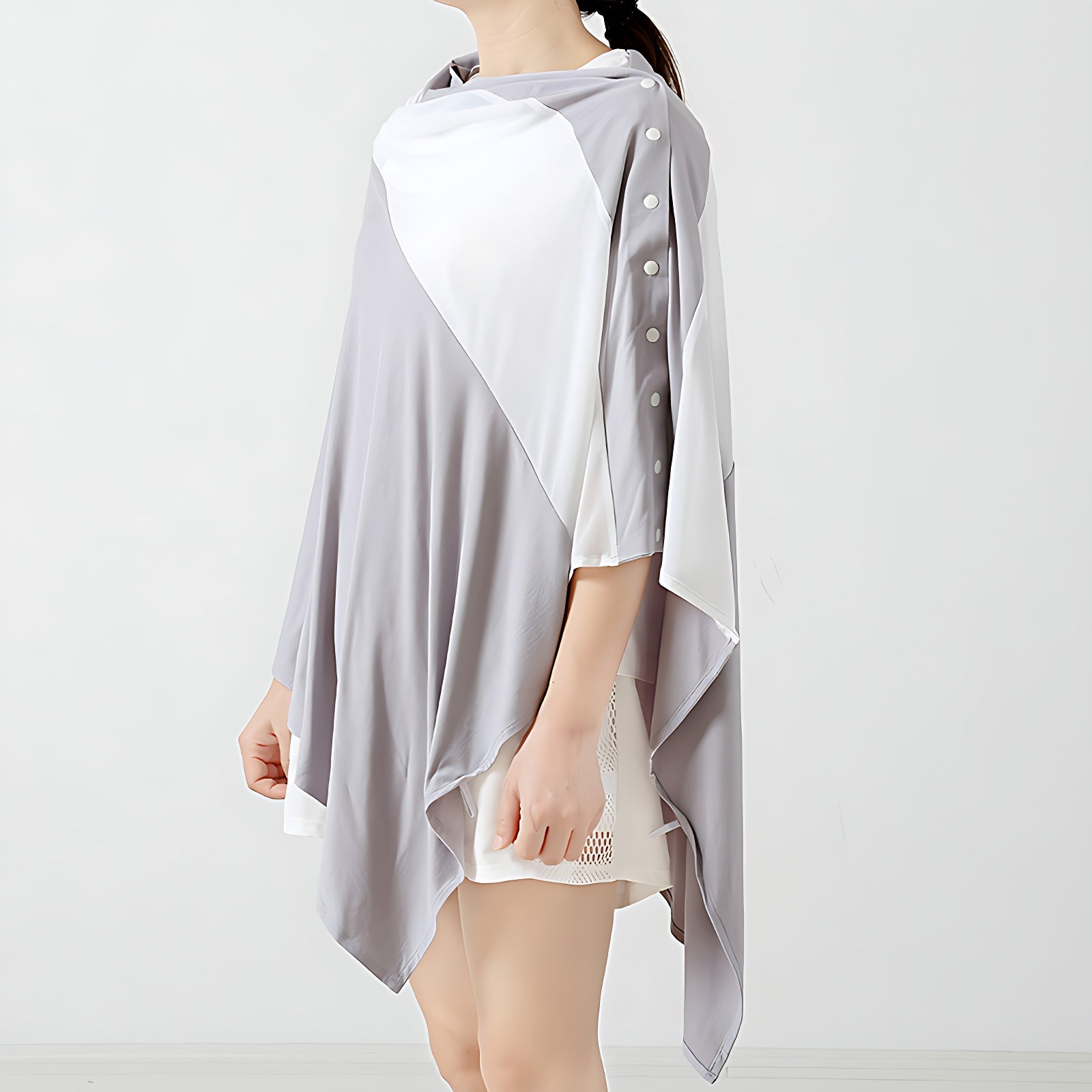 Soft Modal Nursing Scarf & Shawl, Breathable Breastfeeding Cover for Privacy