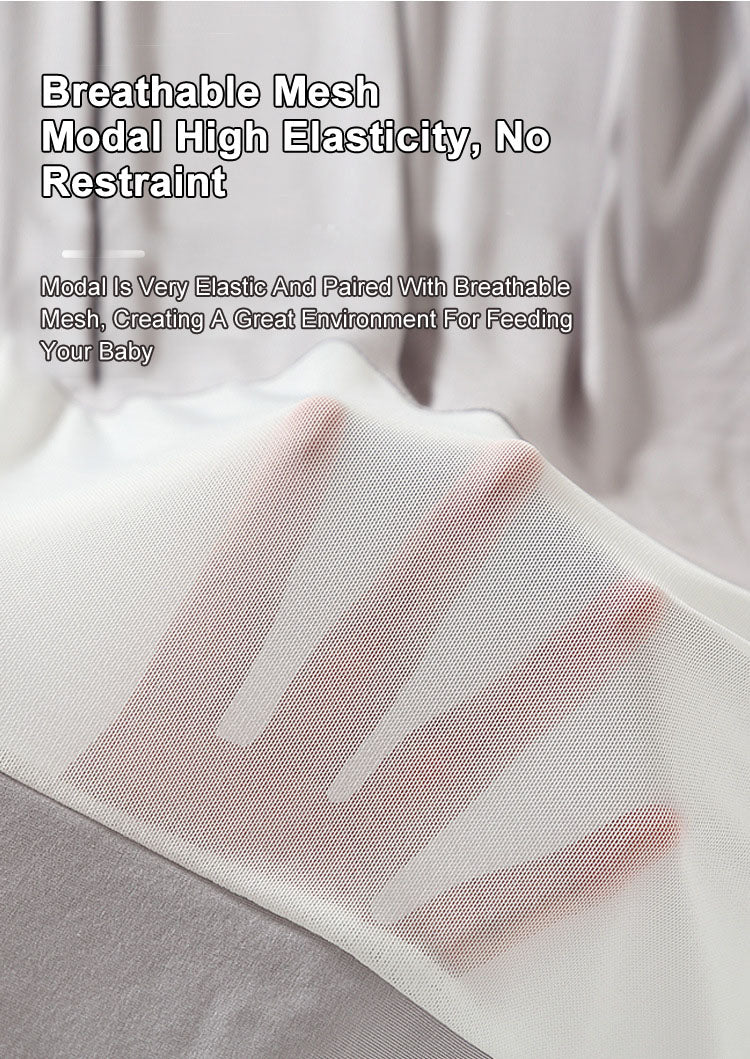 Soft Modal Nursing Scarf & Shawl, Breathable Breastfeeding Cover for Privacy