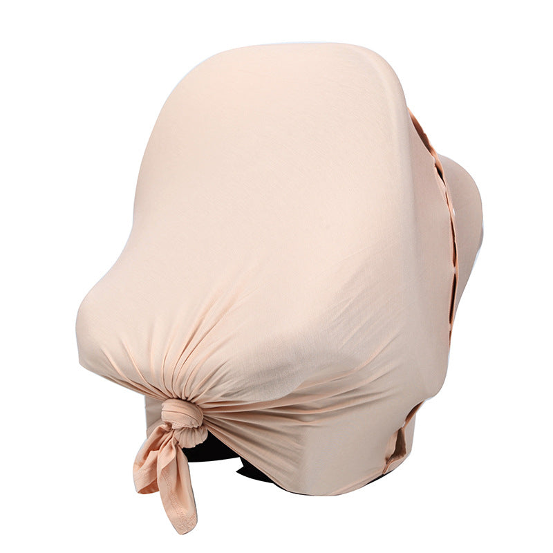 Multi-Use Nursing Cover Blanket, Warm Breastfeeding Shawl & Stroller Canopy