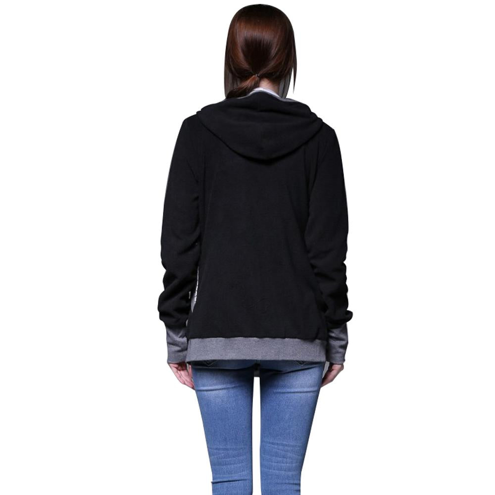 Mom Kangaroo Pouch Hoodie Pocket Baby Carrier Sweatshirt Coat