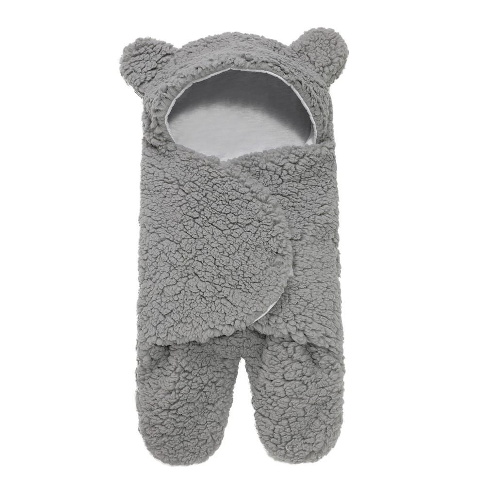 MomLittles Plush Split-Leg Sleep Sack,Warm Winter Baby Walker Sleepsuit with Feet