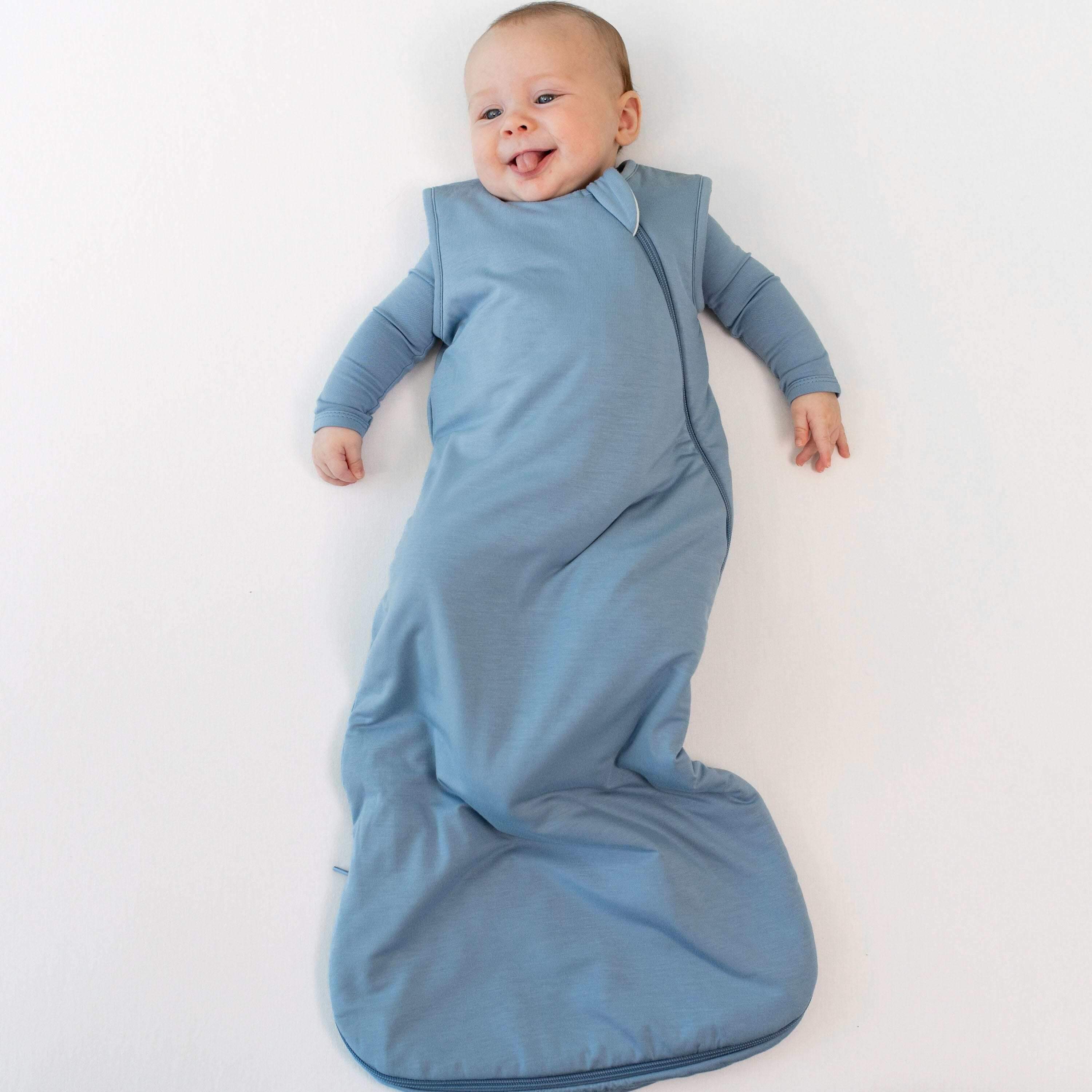 MomLittles Bamboo Rayon Baby Sleep Sack, Soft Hypoallergenic Wearable Blanket